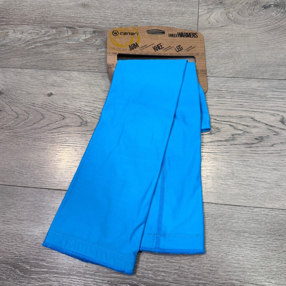 Canari Solar Flare Arm Warmers Electric Blue Unisex Cycling Sun Protection